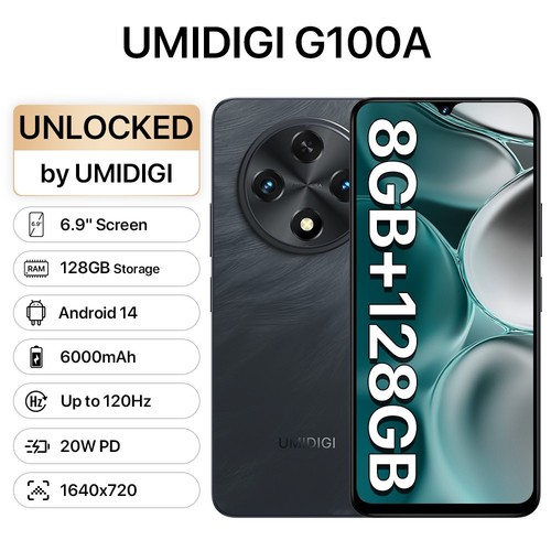 Umidigi g100a 4go 128go - g100a, 6.9''