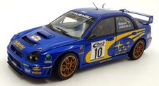 Autoart 1/18 Scale Diecast 80293 - Subaru Impreza WRC 2002 #10 T.Makinen