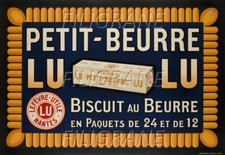 PETIT BEURRE LU BISCUIT 1900