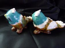 PAIRE D'OISEAUX EN CERAMIQUE