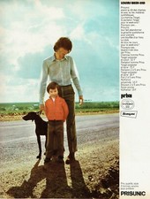  publicité Advertising 0422 1970   Prisunic pret à porter Tegal loisirs week end