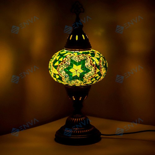 Lampe bureau style turc - de,