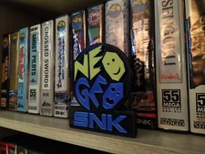 logo neo geo snk à exposer