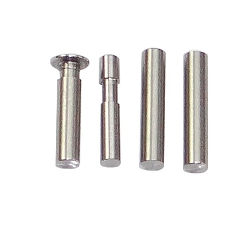 Stainless steel pin set - steel, 4