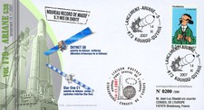 V179LT2 FDC KOUROU "ARIANE 5 Rocket - Flight 179 / SKYNET 5B / TINTIN" 2007