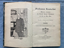 Professeur Knatschké Hansi Savant Allemand Alsace