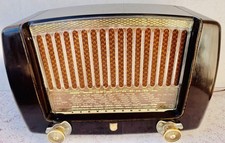 ANCIENNE RADIO À LAMPES PHILIPS EN BAKÉLITE
