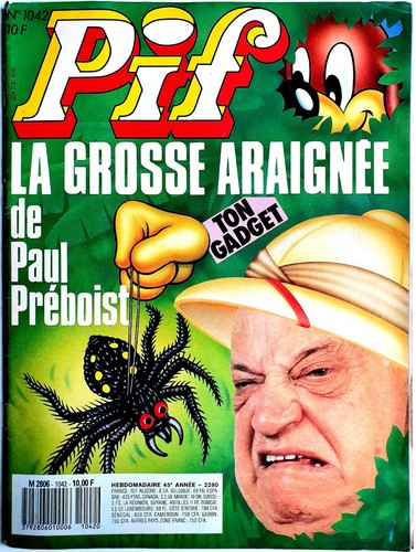 Pif gadget 1042 - gadget, n°1042