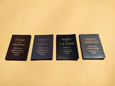 4 LIVRES MINUSCULES PENSÉES