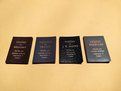 Livres minuscules pensées - livres,