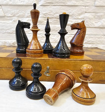 Rare jeu d'échecs soviétique
