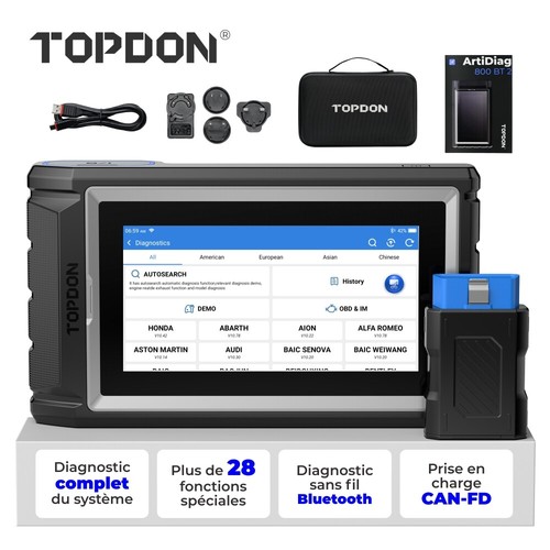 Topdon ad800 0 appareil - topdon, bt