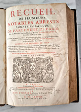 Livre ancien 1678 – Brodeau