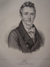 Portrait Lithographie de