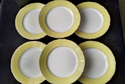 Assiettes plates faïence de - 6,
