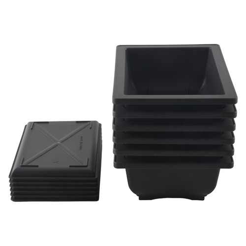 Pots bonsaïs de 6 - 5x(pots,