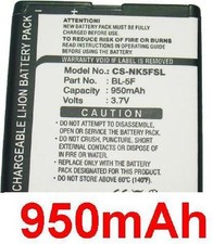 Batterie 950mAh type BL-5F