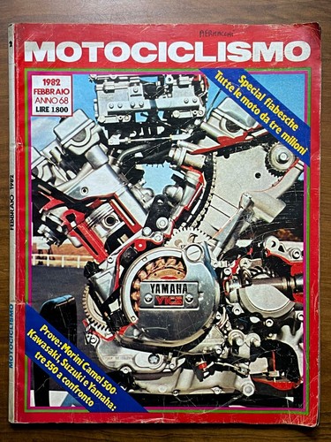 Revue motociclisme février - revue,
