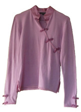 Tunique rose style chinois