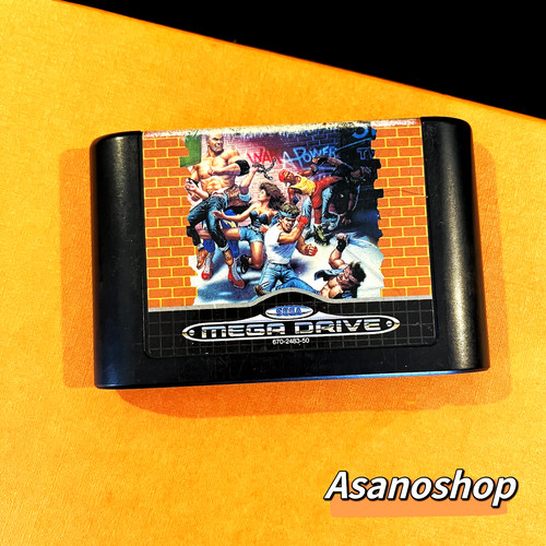 Streets rage 2 sega - of,