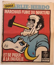 CHARLIE HEBDO n°482 ¤ 1980 ¤ Couv CABU MARCHAIS / REISER / COLUCHE / WOLINSKI 