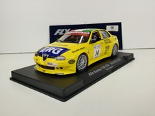 Slot car scalextric fly 88114 Alfa Romeo 156 - Gta Fia Etcc '02 P.Ruberti A-782