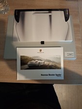Brochure Catalogue Porsche Boxter Spyder  981  01/2015 Avec Etui Carton