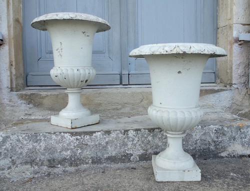 Paire vases jardin en - vases, de
