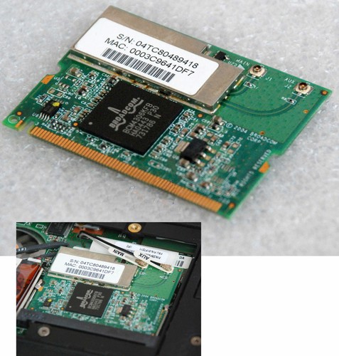 Carte wifi dell inspiron 300m - dell,