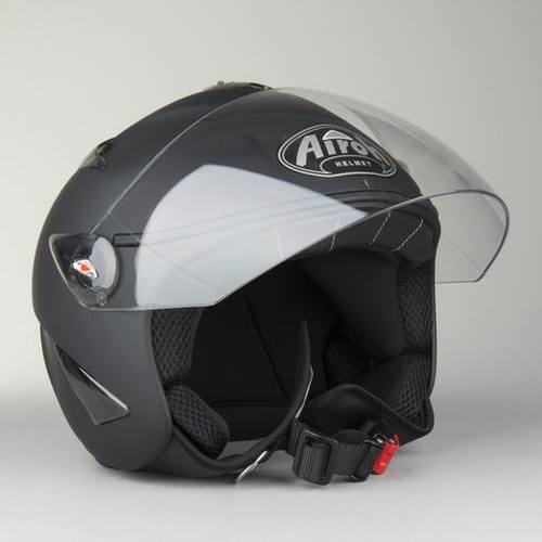 Casque jet airoh noir - casque,