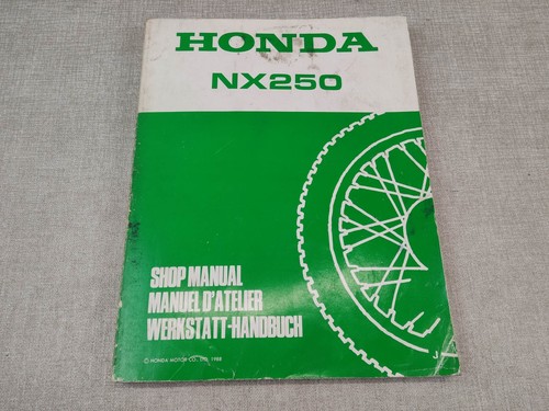 Manuel atelier origine honda - manuel,