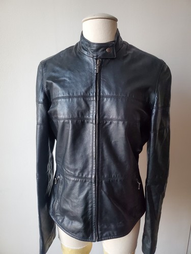 Veste style motard cuir - motard,