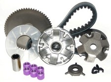 VARIATEUR JOUE FIXE COURROIE COMPLET KIT pour PEUGEOT KISBEE 50 4T 4TEMPS AC