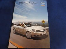 catalogue opel astra twin top 2007