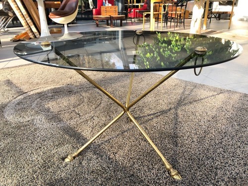 Table basse tripode verre - tripode,