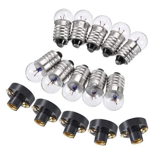 E10 lampe douilles 5v - douilles, 2.5v