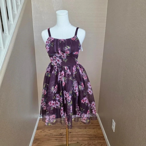 Zara purple floral - zara,