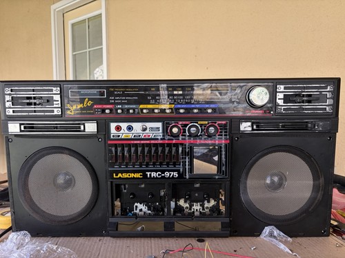 Vintage boombox lasonic - vintage,