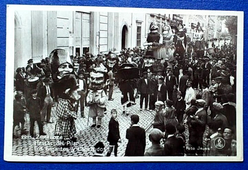 Carte postale 2235 zaragoza - postale,