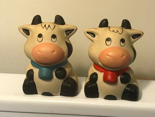 Vintage country cow ceramic - vintage,