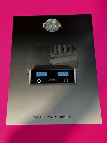 Mcintosh mc162 color brochure - mcintosh,