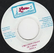 SIZZLA - JAZZWAD Creation Chant / Turning Point 7" 45 Reggae