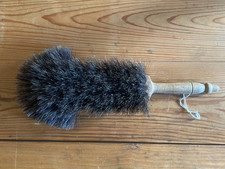 Ancienne grande brosse de métier /Bois - crin de cheval /Balayette Art Populaire