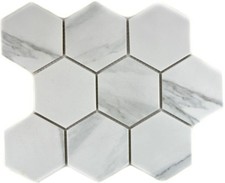 Mosaïque en céramique Blanc