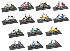 Lot de 14 Mobylettes Italiennes 1/18 PIAGGIO MALAGUTI Leo Models Moto LMB1