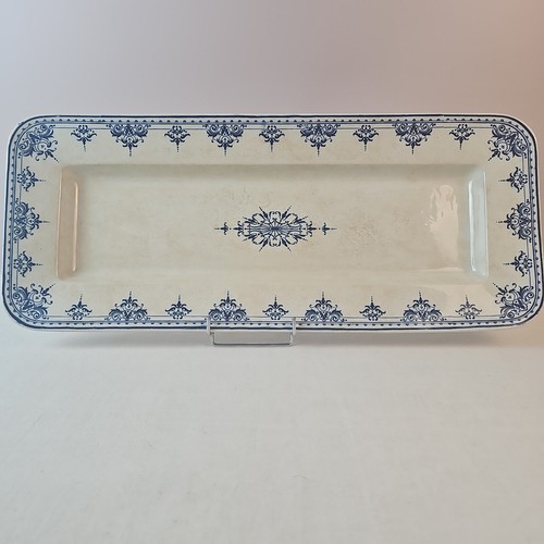 Plat poisson décor nielles - À,