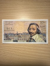Billet 10 NF 10 Nouveaux Francs Richelieu Z.69 7-4-1960