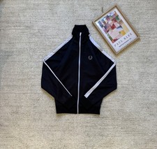 Fred Perry Black Zip-Up Track