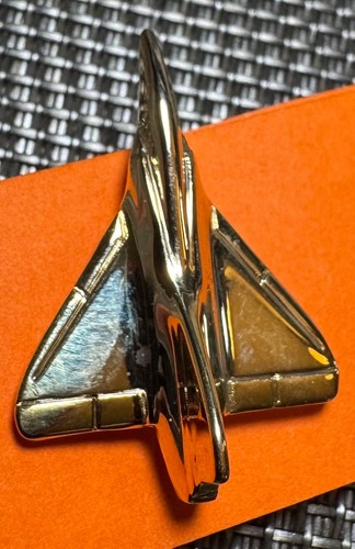 Pins doré avion chasse - dorÉ, de