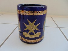 Tasse a Thé Bol Mug Symbole Malta Croix Bleu Collection
